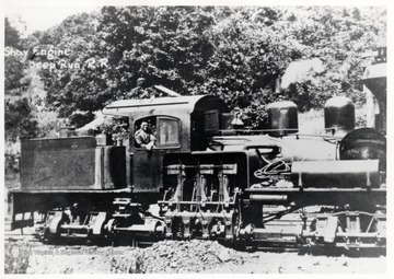 Lima 2563/1912 at Shaw, WV for Deep Run Coal Company. (To be flooded over by waters of the Bloominton Dam on the Potomac River now being built by the Army Corps of Engineers.  10/21/71)<br /><br />