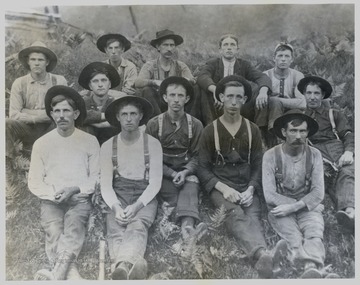 From Austin J. Sharp, Huntersville, West Virginia.  'Made on Little River which commonly known as the East Fork of Greenbrier River, Pocahontas County, West Virginia.'