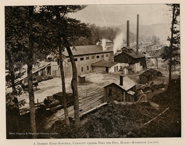 Mabie, Randolph County. Capacity 150,000 Feet Per Day. 