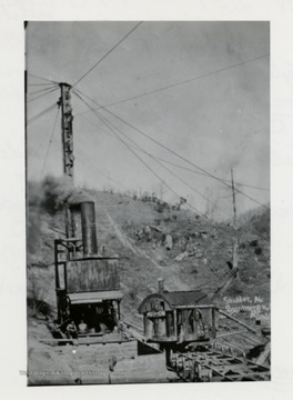 Logging machinery.