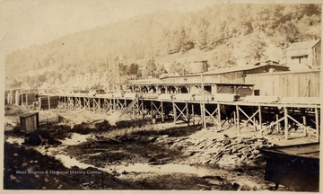 Lumber Holding Area at Ranwood Lumber Company Mill