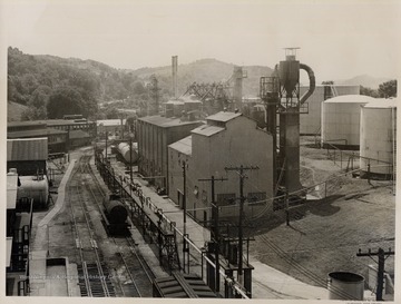 Compressor Station Facilities-Symbolic of the Oil and Gas Industry in West Virginia.