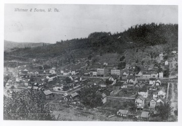 Birdseye view of Whitmer and Horton, W.Va.