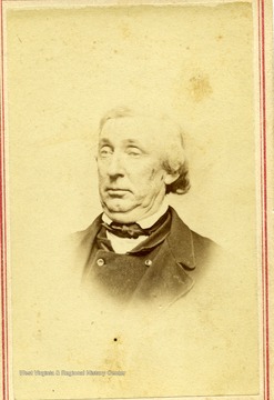 Portrait of an unidentified man.