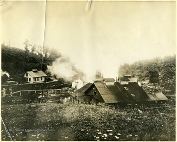 This is the first railroad bituminous coal mine in America.  It was at Elkhart, Maryland, between Cumberland and Frostburg.  Opened in 1842, when the Baltimore and Ohio Railroad entered Cumberland.