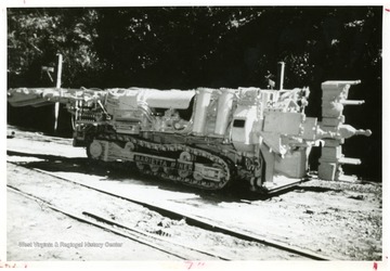 A large Marietta Miner Continuous Mining Machine.