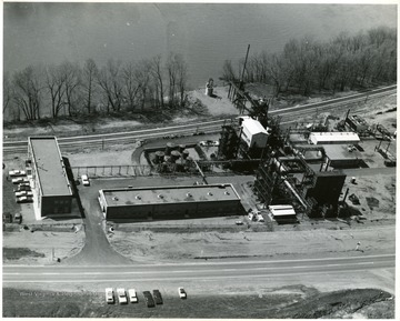 Aerial view of plant at Cresaps, W. Va.