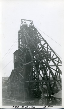 Headframe at 10 a.m.