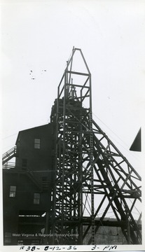 Headframe at 3 P.M.