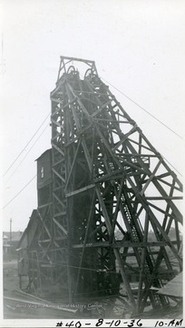 Headframe at 10 A.M.