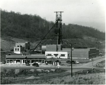 Arkwright Mine buildings visited during a Consolidation Coal Co. Inspection trip.