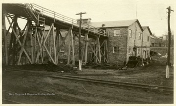 Probably Davis Coal and Coke Company buildings in Tucker County.