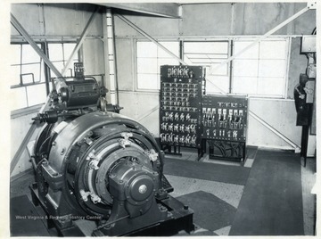 Controls at the Jamison No. 9 Mine.