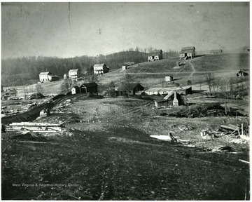 Homes and coal company buildings at Glen Jean, W. Va.