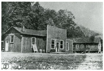 View of saloon in Carbon, Kanawha County.