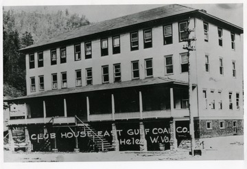 Large club house at Helen, W. Va.