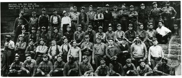 Group portrait of miners.