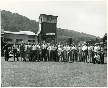 Breaking ground at Williams Mine.