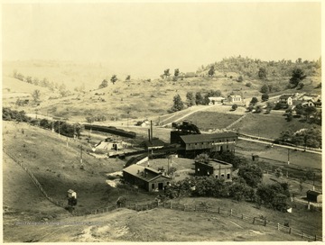 Scenic view of Mine No. 32 at Fairmont, W. Va.