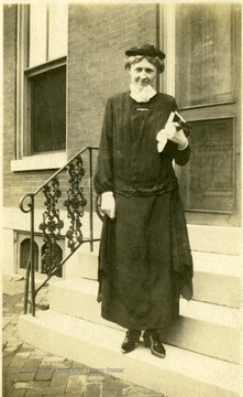 Portrait of Arabelle G. Crothers, Director of Scott's Run Settlement, 1926-1931. 'I went to Scott's Run, W. Va., Sept. 1, 1926.'