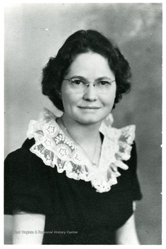 Portrait of Jenny Yoder, Director of Scott's Run 1941-1942.