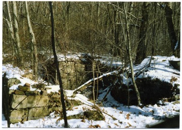 Ruins of an old house.