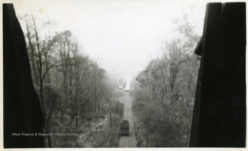 View from the top of the incline at Fire Creek.