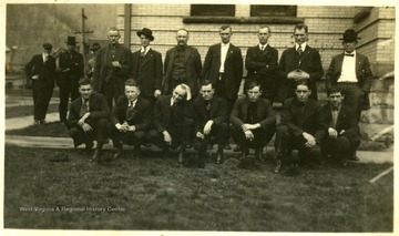 'Defendants charged with killing mine guards at Matewan (1920), taken at Williamson, W. Va.'