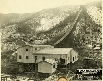 Tipple and Conveyor at C.C.B. Smokeless Coal Co., Helen, W. Va.