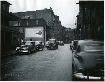 Cars on a street in Grafton, W. Va.