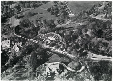 Ritter park and surrounding buildings.