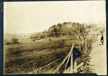 'Mineral Wells Hotel Parkersburg 1895. Destroyed by fire in 1897; See Roy Bird Cook Papers, 1937/10/24 a letter concerning the Mineral Wells Hotel in Parkersburg, West Virginia in 1895.'