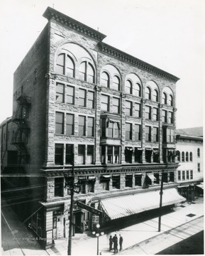 Corner of High and Fayette Streets.