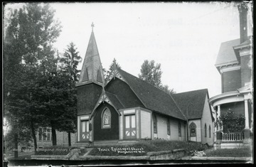 'Church was located on the corner of High and Willey Street.'