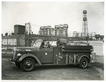 Service Bldg. No. 401. From Volume One of Morgantown Ordnance Plant Pictures at Morgantown, W. Va.  Constructed and Operated by the Ammonia Department, E. I. Dupont De Nemours and Company. Administrative and Maintenance.