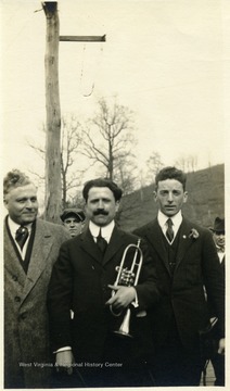 'On right, Albertoli Angelo, Morgantown Contractor'. 