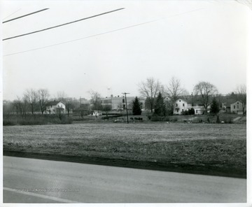 A distant view of the Suncrest Flatts Junior High School in Morgantown, West Virginia.