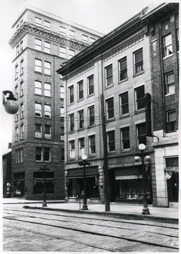 Showing Monongahela Power Building.