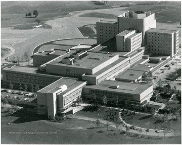 Aerial view of Medical Center.