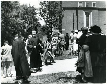 'Photo taken by Jack Hodge, first black West Virginia University graduate student.'