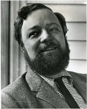 'Donald Hall, appeared here on March 1, 1967, on the Open Door Series following the previous evening's performance of his creation, An Evening's Frost.'