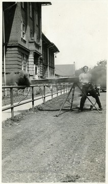 Photo from WVU College of Mineral and Energy Resources Scrapbook.