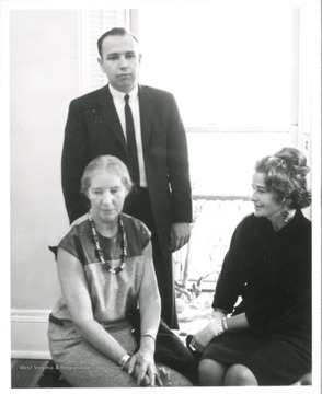 Grace Martin Taylor (right) with others.