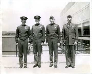 Three cadets are identified as Rick Fields; Mark Davis and James Johnson.