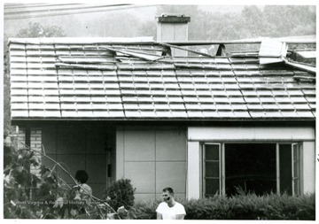 Steve Helmick and Wife's home on the corner of Cherry & Lawman Street.  Their house is "Lustron Porcelain Home, made in Ohio".