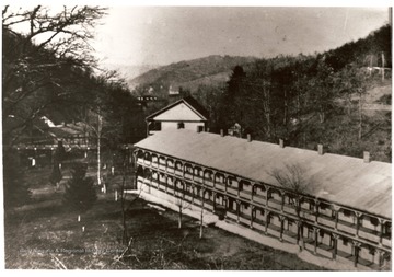 Red Sulphur, a resort located in Southern Monroe County, W. Va. It was a popular mineral spring resort from 1820 to World War I.