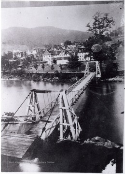 Side view of the bridge and new hotel.