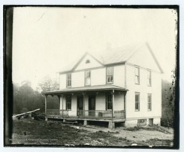 Anderegg home on Hilltop, later the home of Henry Betler. Approximately 2 and 1/2 miles from Helvetia.