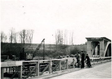 One of the few bridges to survive Allied bombing during the war in Germany.