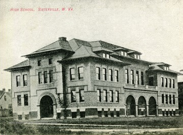 Sistersville High School in Sistersville, West Virginia.